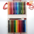 Faber-Castell - 48 Water Colour Pencils + Brush, 2B Pencil ,Sharpener - (114568)