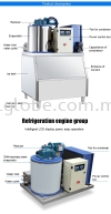 Flake Ice Condensing System 1.5Ton per Day Flake Ice Machine