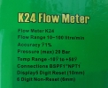 K24 Turbine Type Flow Meter ID31785 Lubrication Oil Equip / Diesel Pump  Garage (Workshop)  