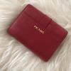 (SOLD) Prada Cahier Short Wallet with Multiple Compartments Prada