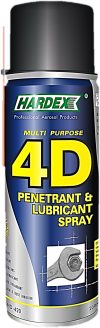 4D PENETRANT & LUBRICANT SPRAY CLEANING & LUBRICATING