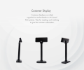 MC8220 Customer Display Pole Monitor & Terminal POS Hardware