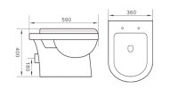 Sorolla 6007 Stand Hung Water Closet