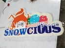 Snowcious logo LED Lightbox LED 3D Signage
