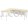 MT-SML-1815 (Metal Panel) SL55-Series Metal Leg Office Table Office Table