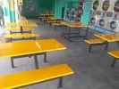 FCH4404 - 4 Seater  Food Court Set Food Court Furniture / Canteen Furniture