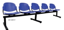 LC680-3 With Writing tablet Link Chair