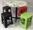 Eco Rattan Stool Plastic Chair  Chairs