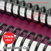 51mm Steel Spiral - Black (30s) Spiral Coil (Steel) Ȧ Binding Accessories װ