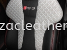 AUDI RS 3 SEAT REPLACE NAPPA LEATHER WITH LOGO Car Leather Seat