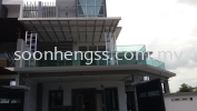  ALUMINIUM COMPOSITE PANEL AWNING STAINLESS STEEL