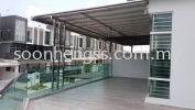  ALUMINIUM COMPOSITE PANEL AWNING STAINLESS STEEL