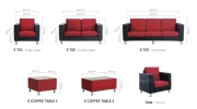 Born Series  Office Sofa Set Sofa Settee