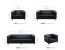 Mount Series Office Sofa Set Sofa Settee