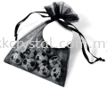 Organza Bag, 7x9cm, Random Mix Color, 10pcs/pack Pouch Boxes / Pouches