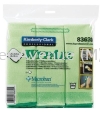 WYPALL* Microfibre Cloths with MICROBAN Antimicrobial Product Protection Wipers