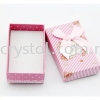 Flower Stripe, Jewerly Box, Necklace Box, Ring Box, Earring Box, Brooch Box Set Box Boxes / Pouches