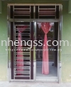  SLIDING DOOR STAINLESS STEEL