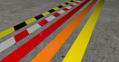 2" Floor Marking Tape -Colors Tape