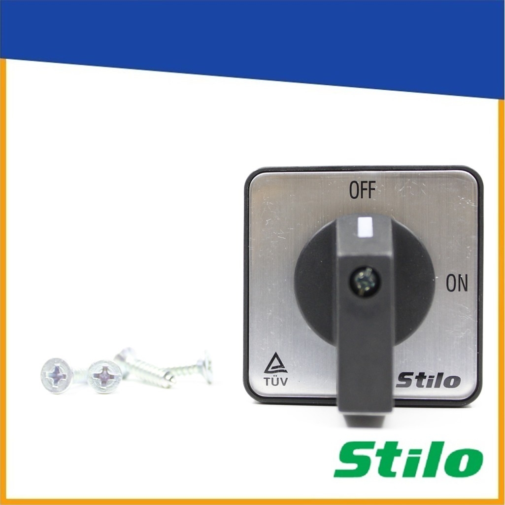 STILO On Off Selector Switch - 16A On Off Isolator Selector Switch ...