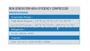 Compressor Model : AE / AE2 Series  AE / AE2  TECUMSEH COMPRESSOR ( 50 HZ RANGE )  TECUMSEH
