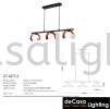 Pendant Light (ZF6577-3) Retro Loft Design Pendant Light PENDANT LIGHT