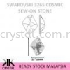 SW, COSMIC SEW-ON STONE, 3265#, 001 Crystal, 20x16mm, 1pcs Sew-On Stone SW Crystal Collections 