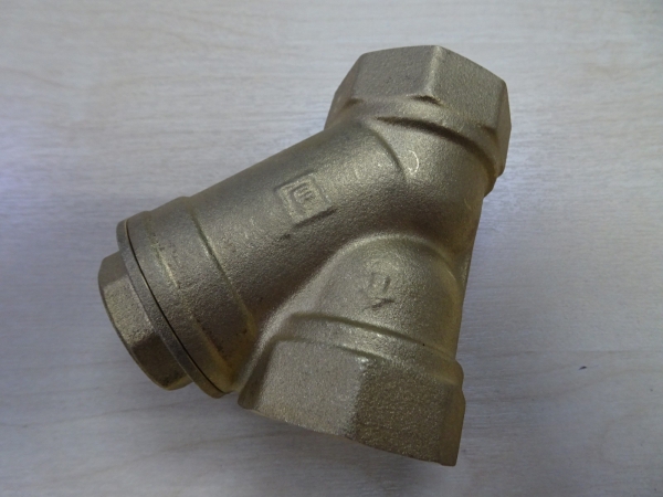 F7B16 BRASS Y-TYPE STRAINER  Fivalco Group - Leading Valves Manufacturer