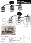 Modern Black & Pearl Black Ceiling light (931) Stylish Ceiling Light CEILING LIGHT