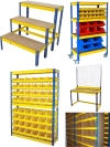 Boltless - Blue & Yellow Light Duty Racking System