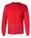 Unisex Long Sleeve Tee-Shirt (G2400M/216) 100% Cotton Round Neck Tee-Shirt