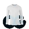 Unisex Long Sleeve Tee-Shirt (G76400M/171) 100% Cotton Round Neck Tee-Shirt