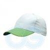 One Colour Combination Cap (CP02E/57) (Red) 100% Cotton Cap