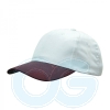 One Colour Combination Cap (CP02E/57) (Red) 100% Cotton Cap