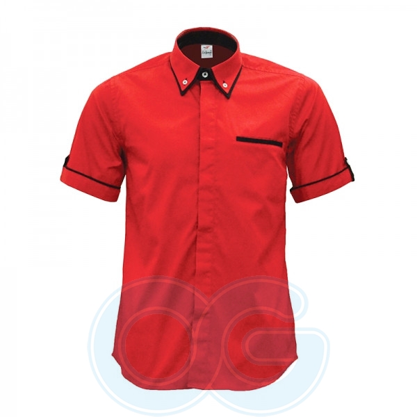 Male F1 Shirt (U02E-432) Navy Blue (02)ES CVC F1 Uniform Penang ...