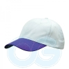 One Colour Combination Cap (CP02E/57) (Red) 100% Cotton Cap