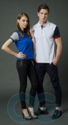 Unisex Collar-Tee (NHB2300M/216) Honey Comb Collar-Tee