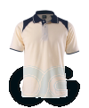 Unisex Short Sleeve Collar-Tee (2121SS-EZ/216) Honey Comb Collar-Tee