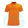 Unisex Collar-Tee Custom Made (CL51E/241) Honey Comb Collar-Tee