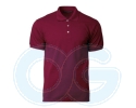 Unisex Collar-Tee (NHB2400M/178) Honey Comb Collar-Tee