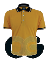 Unisex Short Sleeve Collar-Tee (2135SS-EZ/197) Honey Comb Collar-Tee