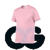 Kids Tee-Shirt (G76000B-M/107) 100% Cotton Round Neck Tee-Shirt