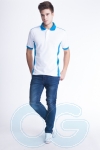 Unisex Collar-Tee Custom Made (CL52E/241) Honey Comb Collar-Tee