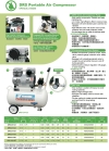 Taiwan Swan DRS210-22 Oil Less/Free Air Compressor 1HP, 7Bar, FAD137L/min, 1phase ID009480  Swan  Air Compressor