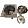 Bain Marie Soup Warmer Single Warmer