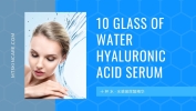 10 Glass of Water Hyaluronic Acid Serum Serum/Essence OEM PRODUCT