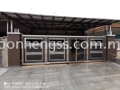  FOLDING DOOR MAIN GATE STAINLESS STEEL