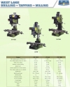 West Lake ZX40 milling, drilling & tapping machine.  Drilling Machine Metal Equipment