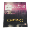 670 BRASS BOX SWIVEL Swivel Fishing Accessories