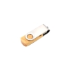 WD020A WOOD SWIVEL USB Flash Drive